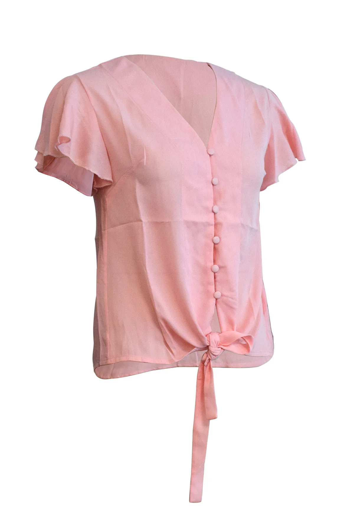 Новинка 2020 женская одежда шифоновая рубашка с v-образным вырезом и пушистыми