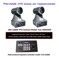 20x remote control interview webcam full auto focus pan tilt zoom business video conferencing camera for meeting room