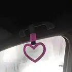 Кольцо для салона автомобиля, ручка в форме сердца для метро, поезда, автобуса, амулет для дрифта JDM TSURIKAWA, кольцо, предупреждающая петля для заднего бампера автомобиля