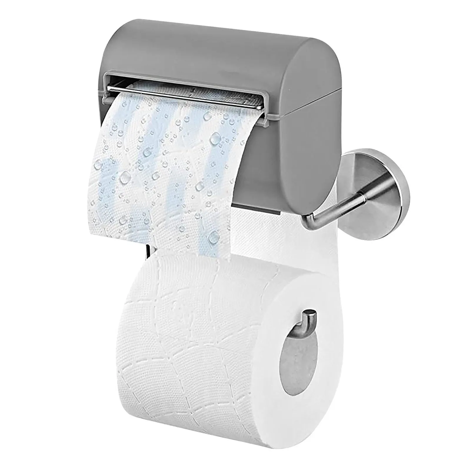 

Рулон бумаги для ванной держатель Punch-легко и быстро установить хранилище для туалетной бумаги стеллаж бытовой ванная комната аксессуары д...