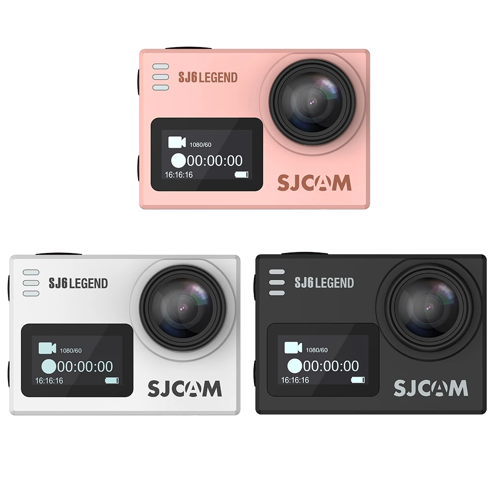 Оригинальная Экшн камера SJCAM SJ6 LEGEND 4K 24fps Wifi гироскоп 2 0 сенсорный экран Notavek 96660 Ultra