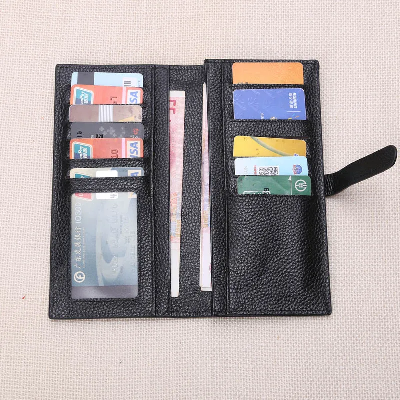 Новое поступление Брендовые женские кошельки клатч из 100% натуральной кожи