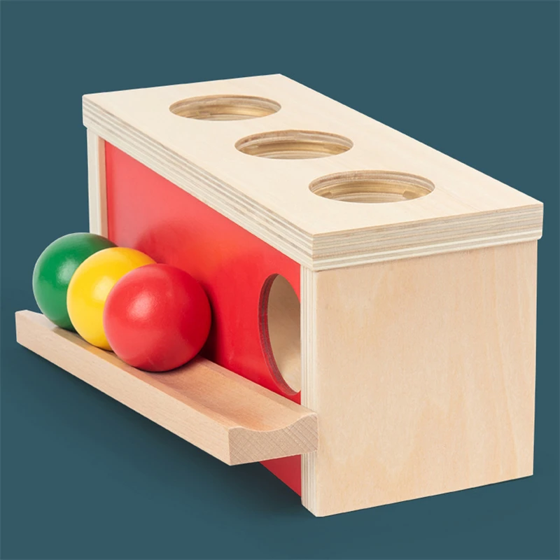 

Montessori Materials Match Box Ball Box Coin Box Piggy Bank Set Toys For Toddler Solid Wood Infant Basic Life Skill Toy Kids