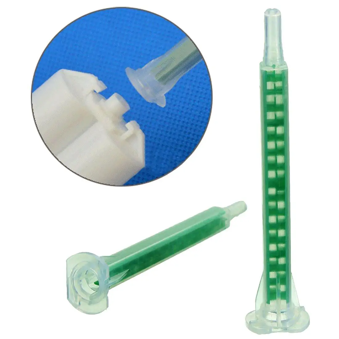 50 x Static Mixing Tube nozzle Syringe 83mm for 50ml 37ml composite mortar | Обустройство дома