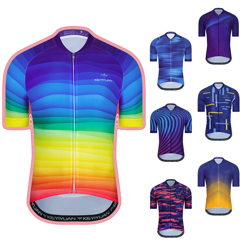 

2021 Summer Cycling Jersey Short-Sleeved CyclingJersey Maillot Ropa Ciclismo Racing Jersey Cycling Jersey