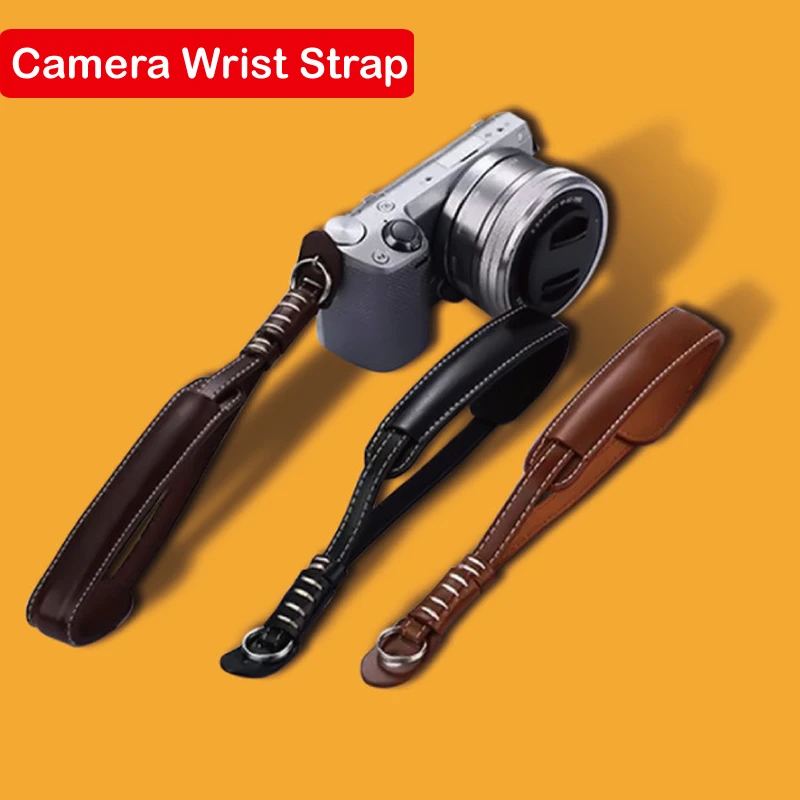 Ремешок из искусственной кожи для камеры наручный держатель цифровой без