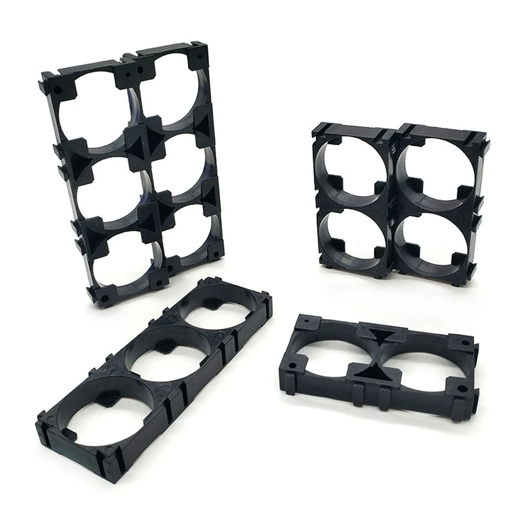 

20pcs Battery Holder Stand Home Grocery Shop Li Battery Cells Plastic Storage Bracket Spacer 1x2