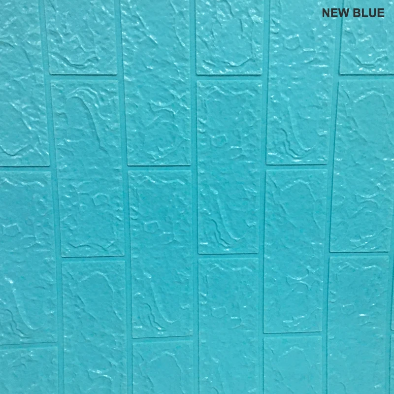 

3D Brick Wall Stickers 77*70cm DIY Self Foam Waterproof Decor Wall Covering Wallpaper for TV Background Kids Living Room