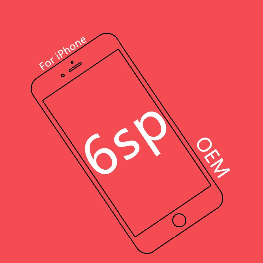 ЖК экран класса AAA для iPhone 6S Plus дисплей с 3D сенсорным экраном и дигитайзером в