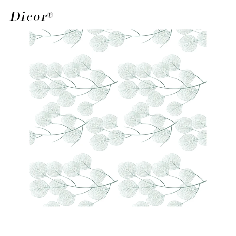 2 м Navia Стильная стеклянная наклейка листья дерево витражная виниловая без клея