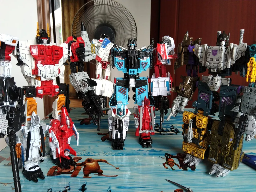 5 в 1 набор игрушек-трансформеров Defensor &amp Bruticus Superion IDW | Игрушки и хобби