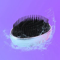 new hair brush egg shape hairbrush anti static styling tools hair brushes detangling comb salon hair care comb drop ship