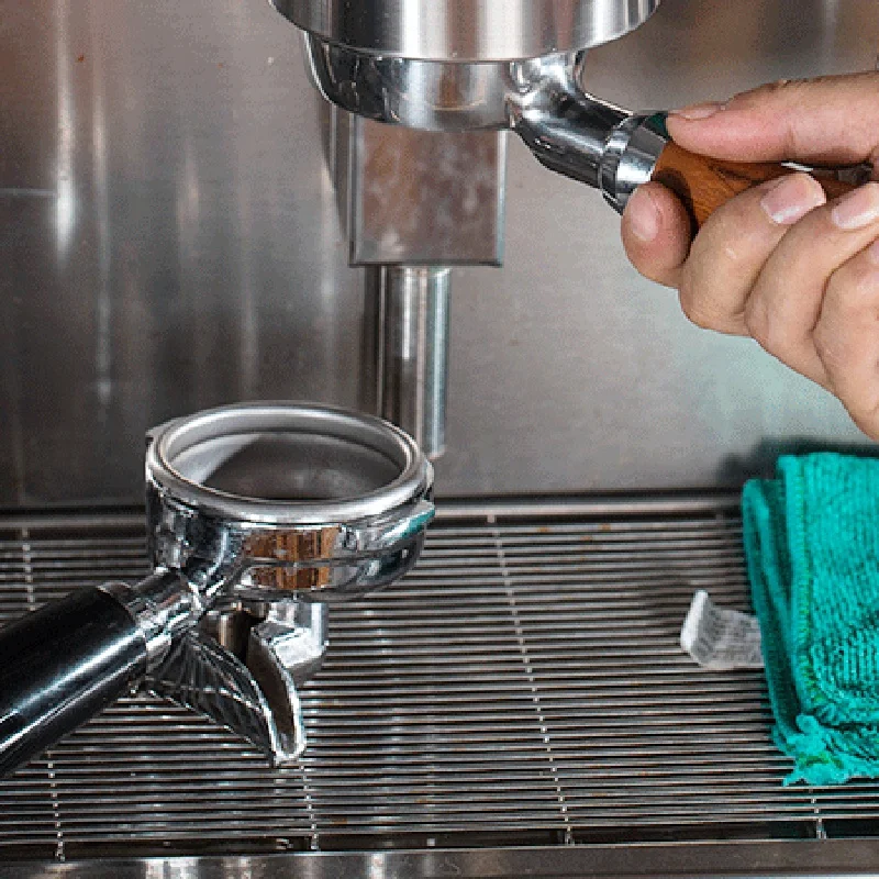 58 мм бездонный Portafilter нержавеющая сталь профессиональная эспрессо кофе машина с 2
