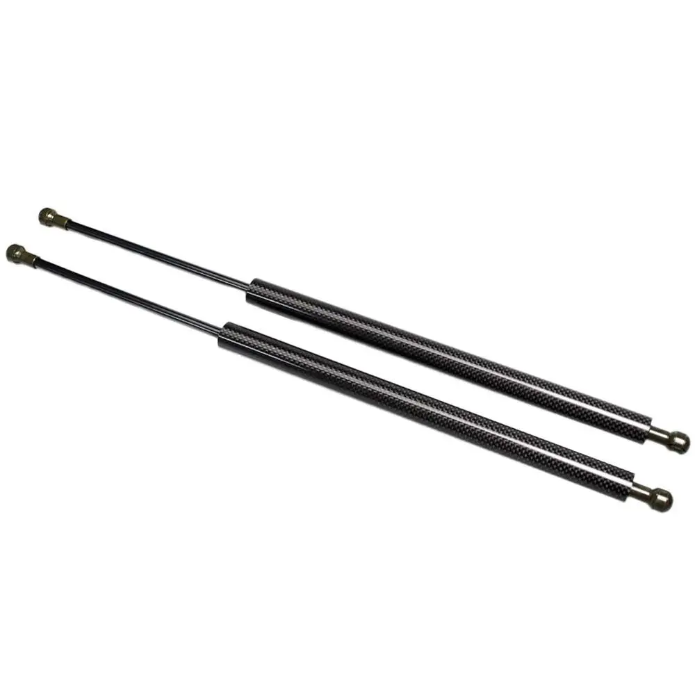 Для 2000-2010 Lexus SC430 Авто откидной багажник Boot Lift поддерживает углеродное волокно газовые амортизаторы стойки 14,61 дюймов - Цвет: black carbon fiber