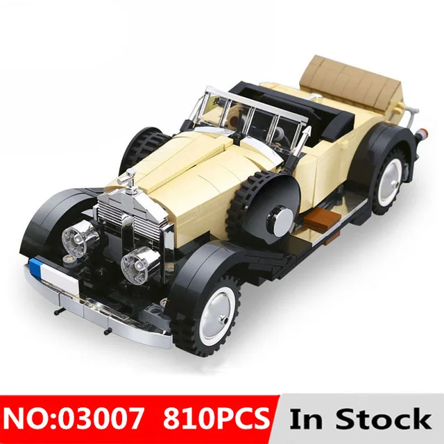 810 шт креативный Moc Technic серия The Rolls Royce набор Noble Обучающие строительные блоки