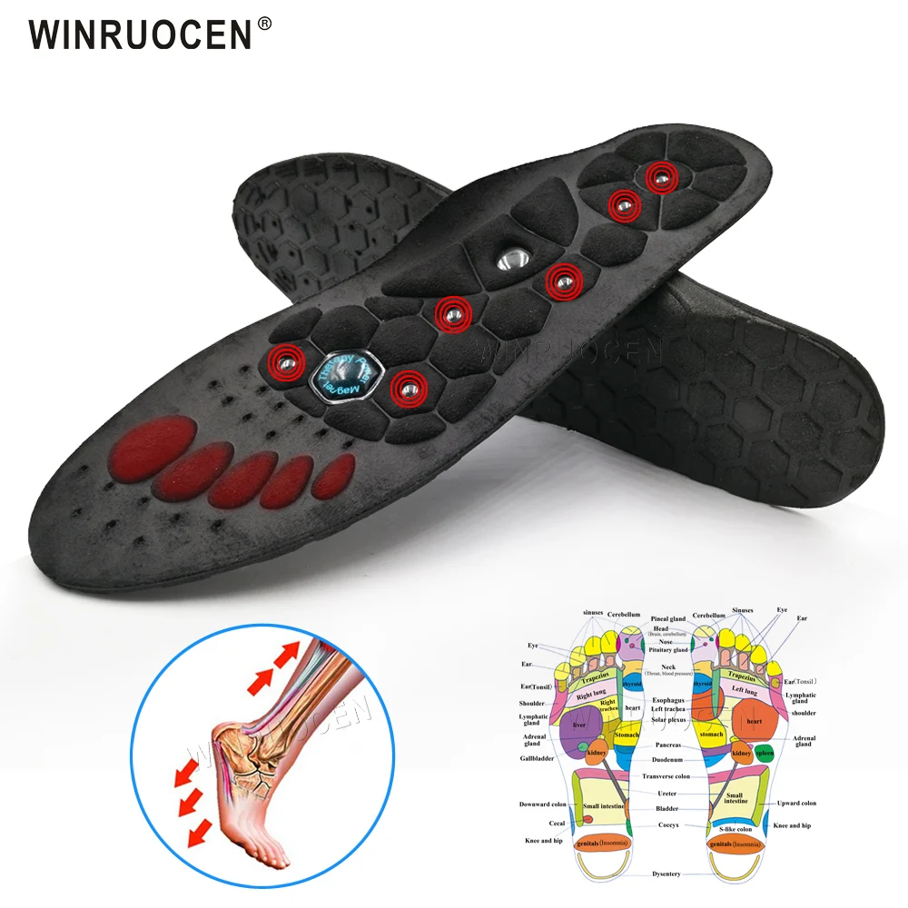 Ортопедические стельки премиум класса для магнитной терапии похудения