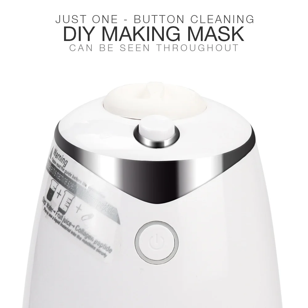 

Face Mask Maker Machine Facial Treatment DIY Automatic Fruit Natural Vegetable Collagen Home Use Beauty Salon SPA Care Eng Voice