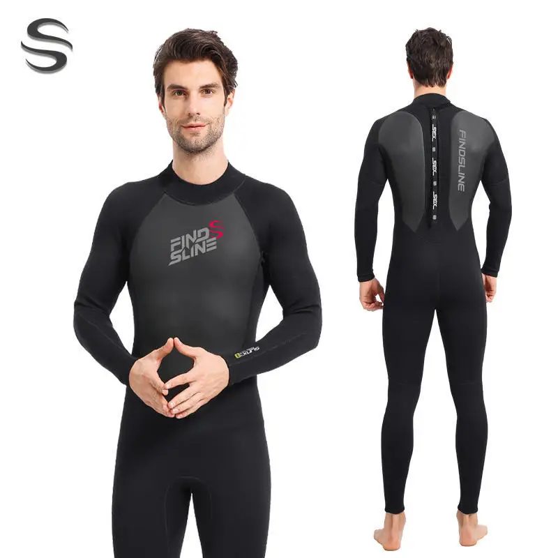 

2/3mm Cr Neoprene Men Full Body Diving Suit Surfing Windsurfing Snorkeling Spearfishing Swimwear Wetsuit Scuba Swimsuit