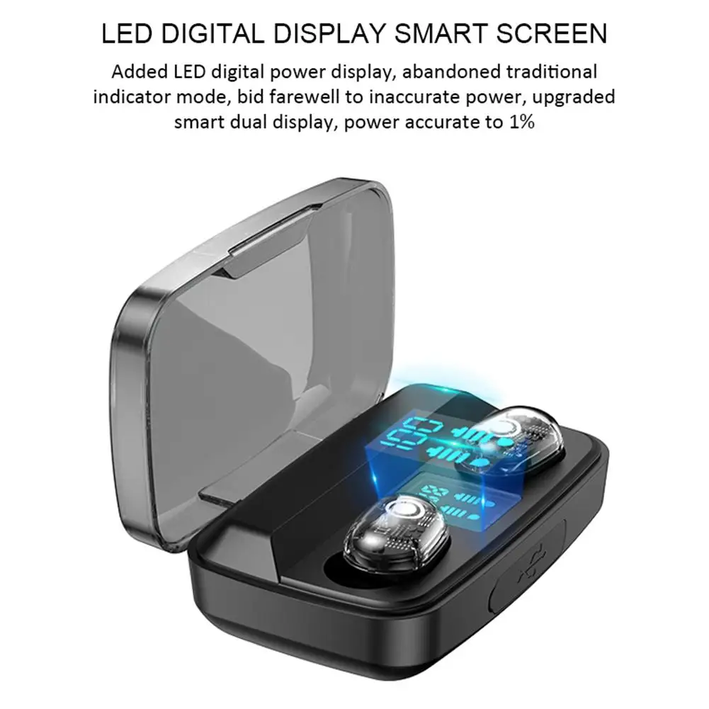 TWS беспроводные Bluetooth наушники стерео мини невидимая Спортивная гарнитура