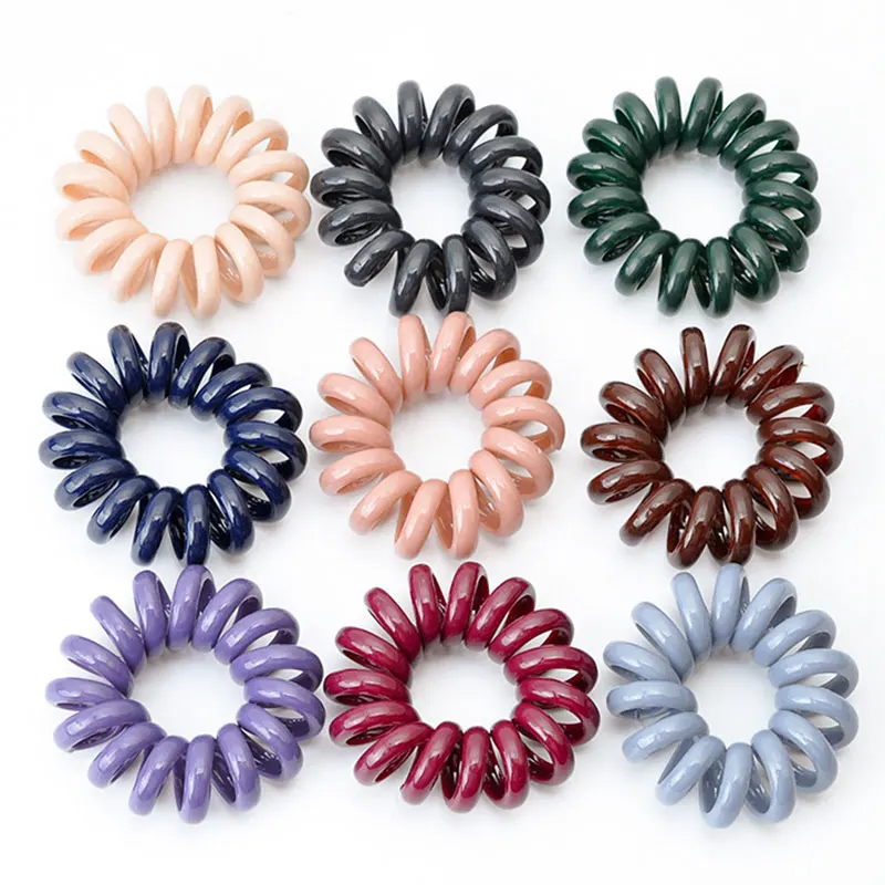 1 шт. эластичные резинки для волос в форме спирали| |