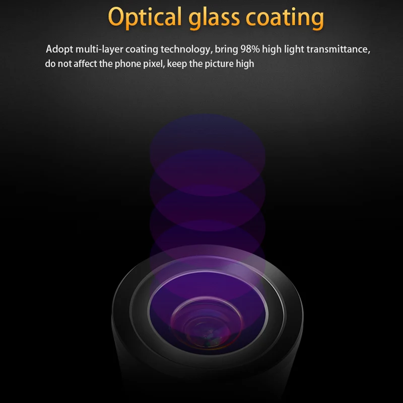 Макро HD Фильтры объектива камеры 15X анти-встряхивание портативный для