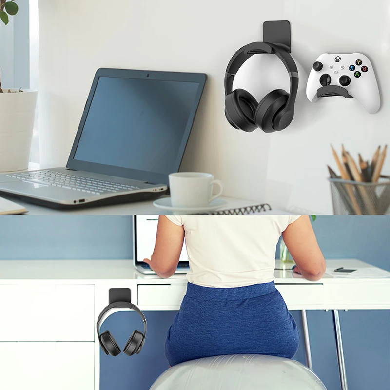 Универсальный держатель для наушников LINGYOU настенное крепление игровых кабелей