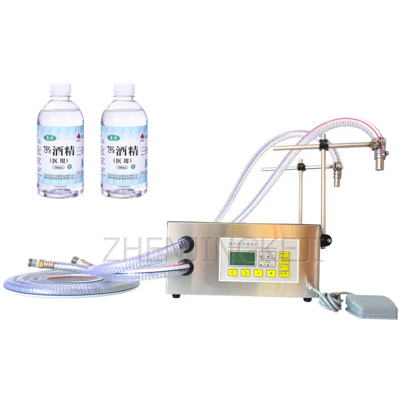 

Компактное настольное двухголовочное устройство для розлива жидкого съедобного масла, сои, арахиса