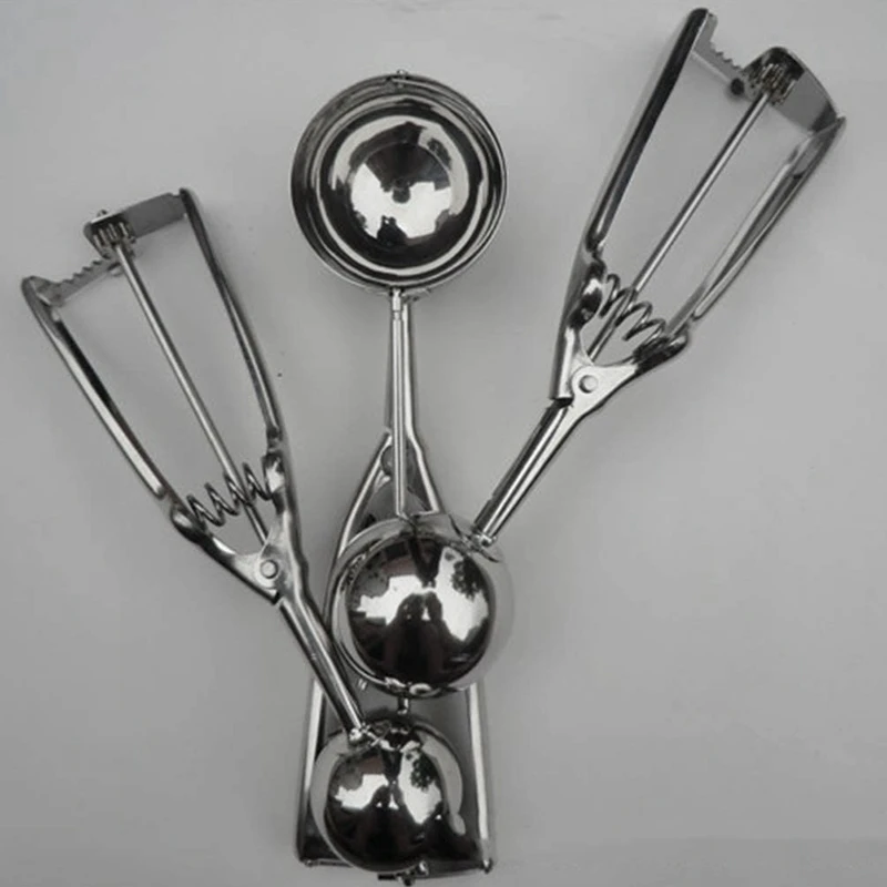 Большая сделка 3 шт. ложка для мороженого печенья дыня Баллер тестовая из