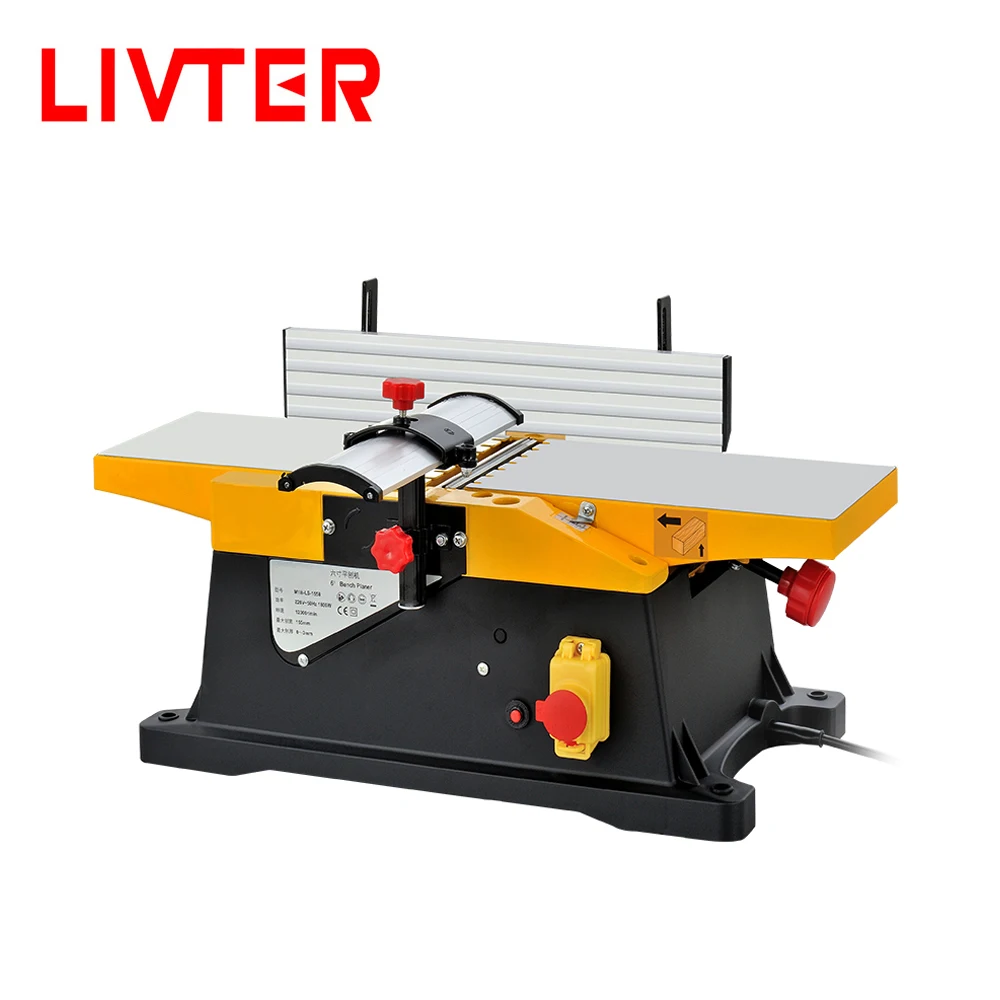 LIVTER 6'' free shipping and tax duty Woodworking Portable Electric Jointer Wood Surface Jointer in SA and European Countries