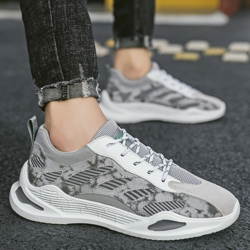 

Brand 2020 Krasovki Casual Shoes Men's Light Sneakers Mesh Shoes Fashion Outdoor Sport Shoes for Mens Zapatillas Hombre Footwear