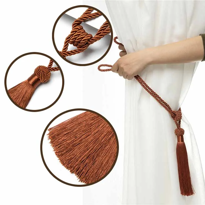 2 шт. декоративные зажимы для штор Tieback Аксессуары | Дом и сад