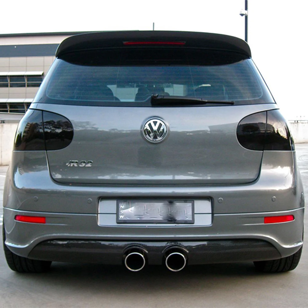 R32 MK5 углеродного волокна комплект задней части кузова бампер для Volkswagen VW Golf5 2005