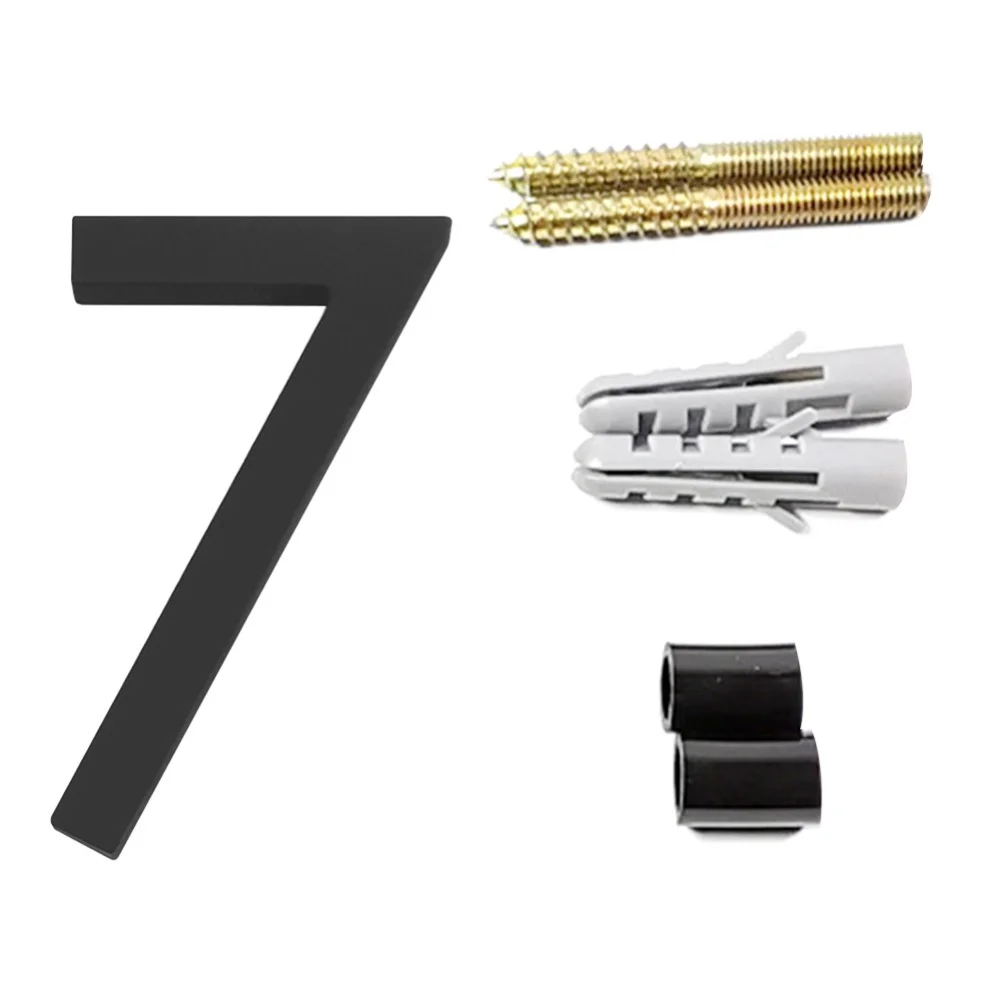 Номер плавающего дома из цинкового сплава современный домашний адрес с