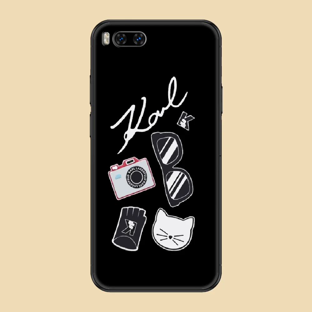 

Famous German Designer Phone case For Xiaomi Mi Max Note 3 A2 A3 8 9 9T 10 Lite Pro Ultra black soft waterproof fashion back