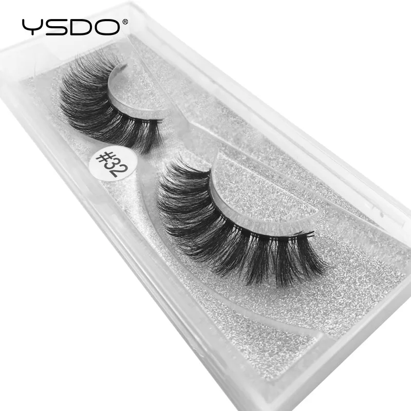 YSDO накладные ресницы 1 пара 3d норковые натуральные мягкая норковая эффектные