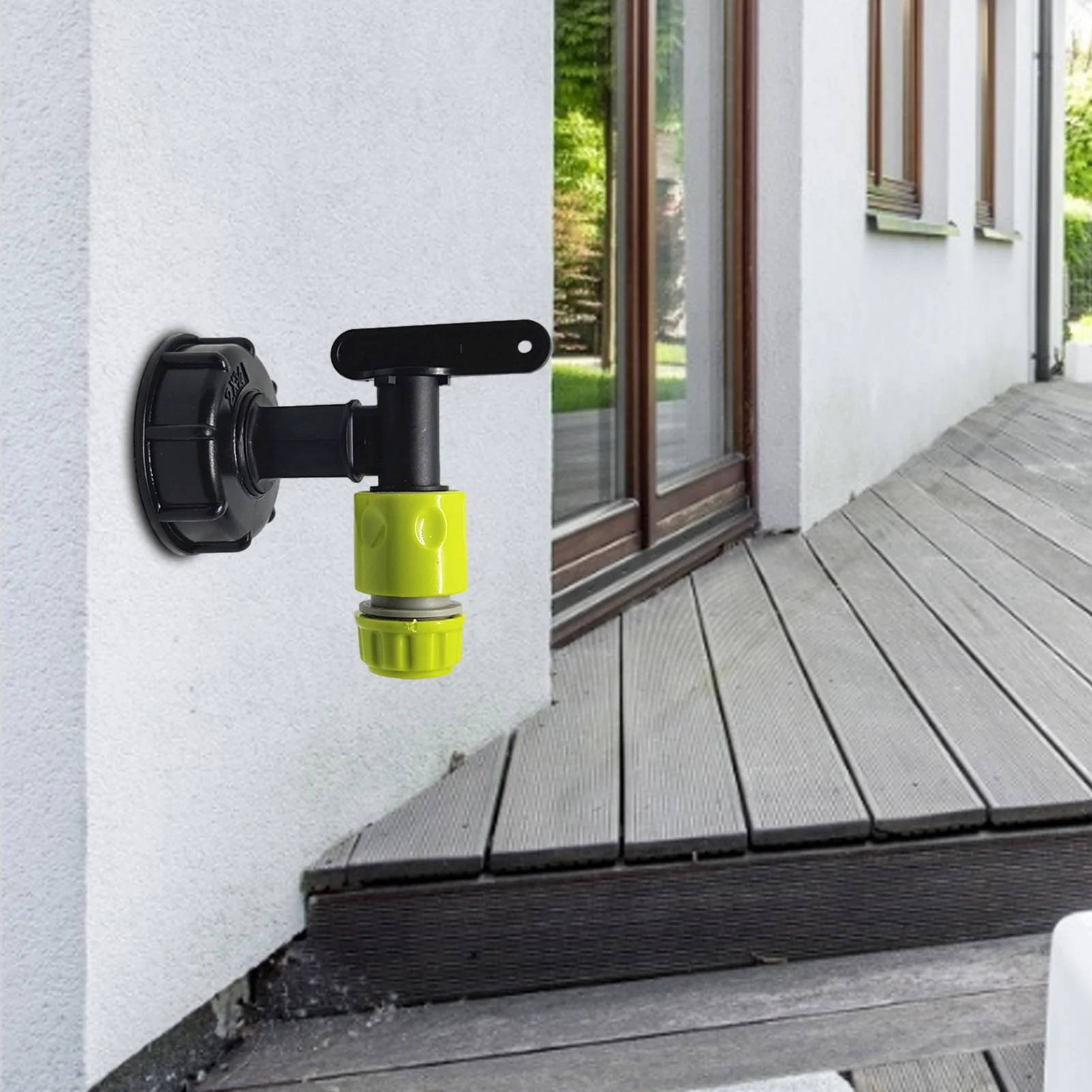 

Garden Water Ball Valve,Ton Barrel Filter Connector,IBC Ton Barrel Joint,Garden Hose Adapter Non-toxic Connector Dropshipping