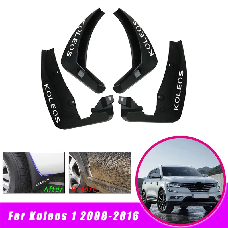 

Front Rear Mud Flaps for Renault Koleos 1 2008-2016 for Fender Splash Guards Mudguards Mudflaps Car Accessories 4PCS