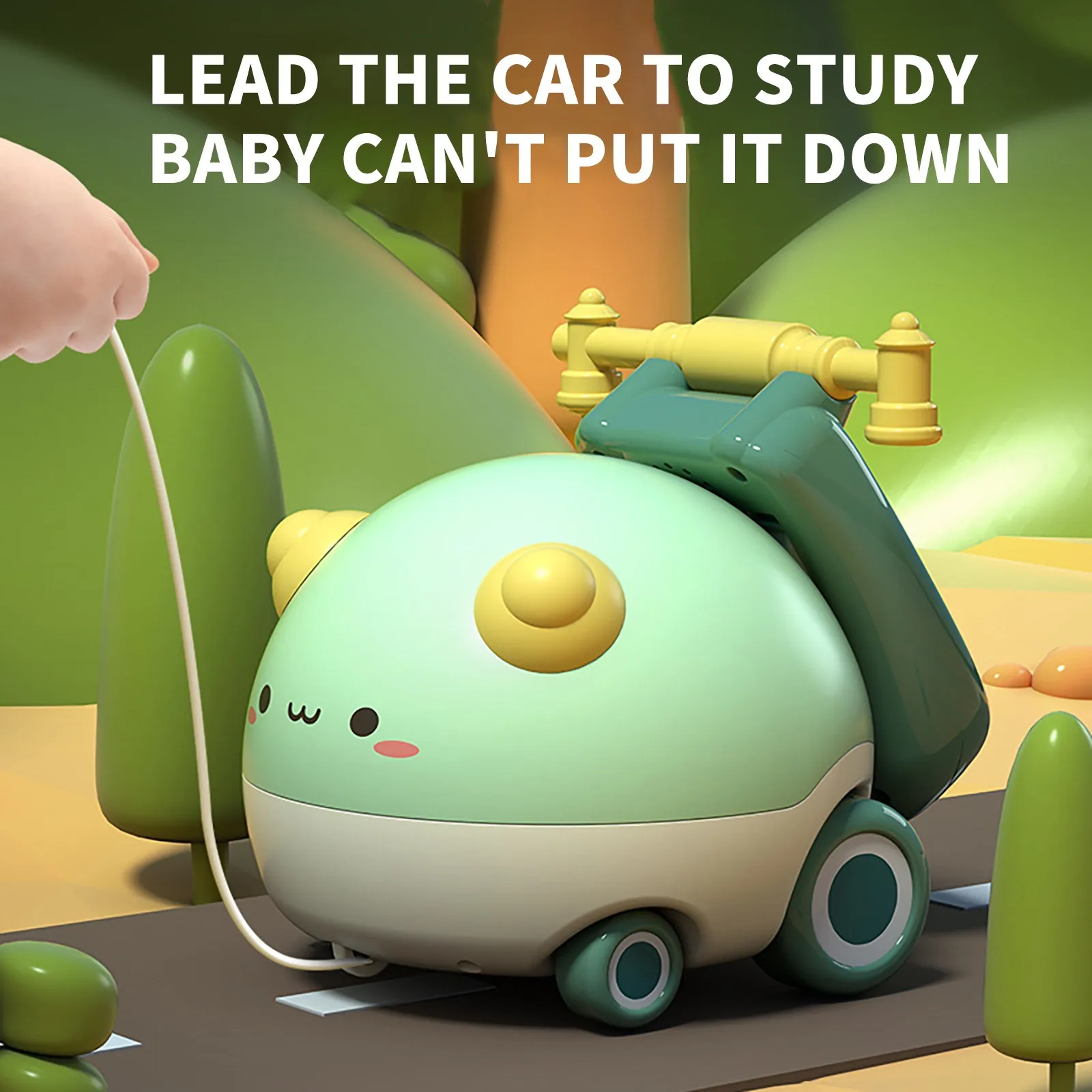 

Juguetes Para Nios Brinquedos Baby Early Education Phone Toy Traction Sliding Cute Fun Style Fun Music