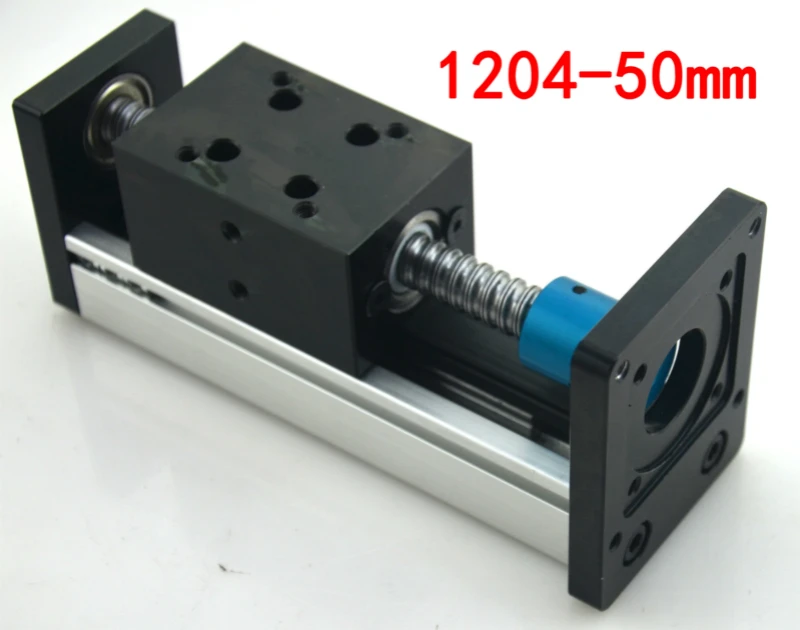 Прецизионный линейный Однолинейный направляющий рельсовый слайд шариковый винт