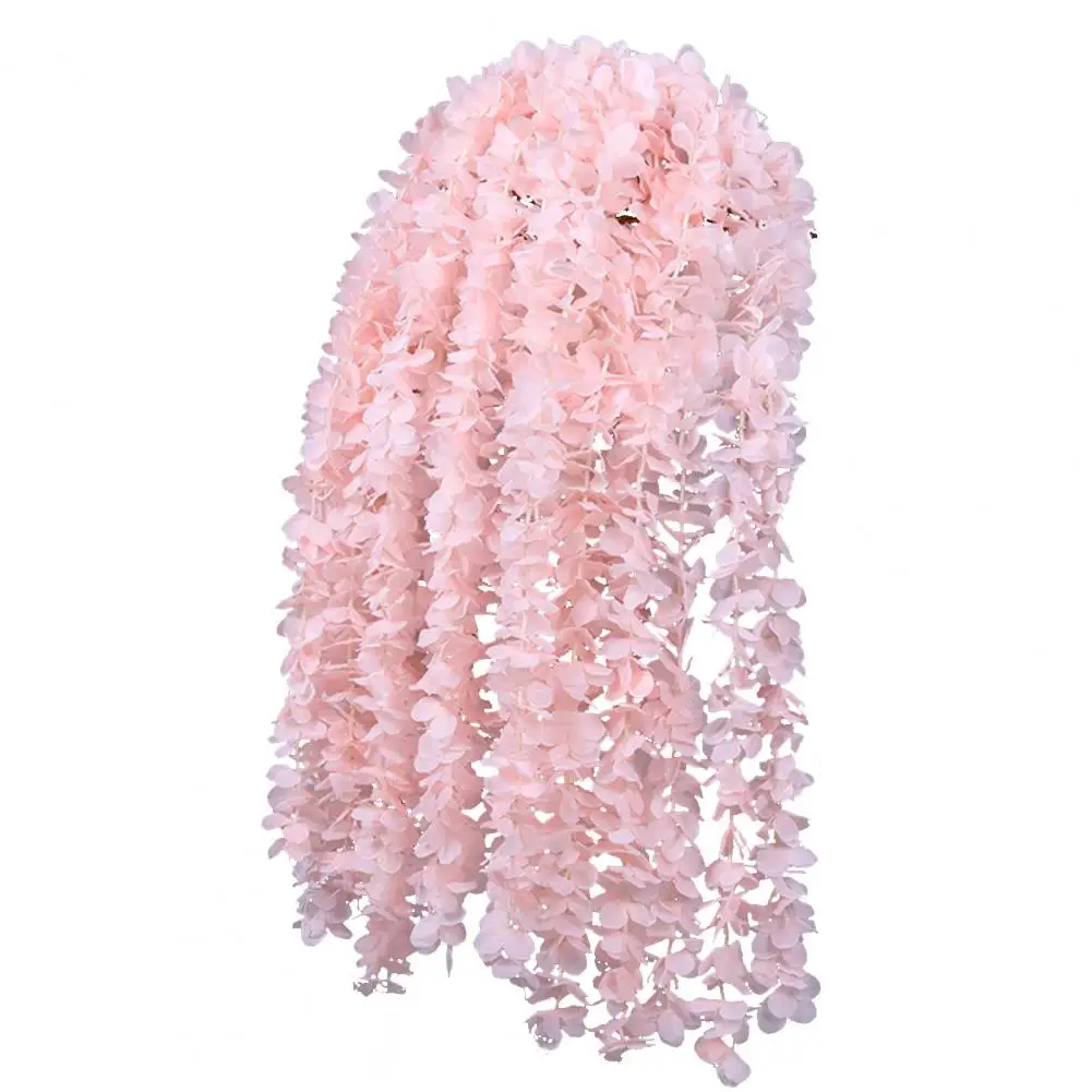 

10Pcs Artificial Flower Rattan Simulation Wedding Flower String Garden Color Artificial Flower Decoration