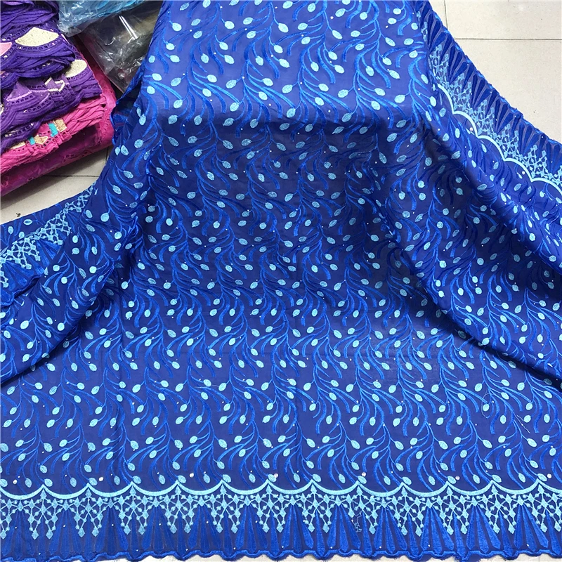 Новейшая швейцарская кружевная ткань нигерийское хлопковое кружево с вышивкой