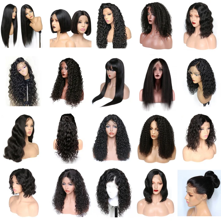 KL Hair волнистые 360 кружевные передние парики с детскими волосами натуральные черные бразильские волосы remy кружевные передние человеческие волосы парики для женщин