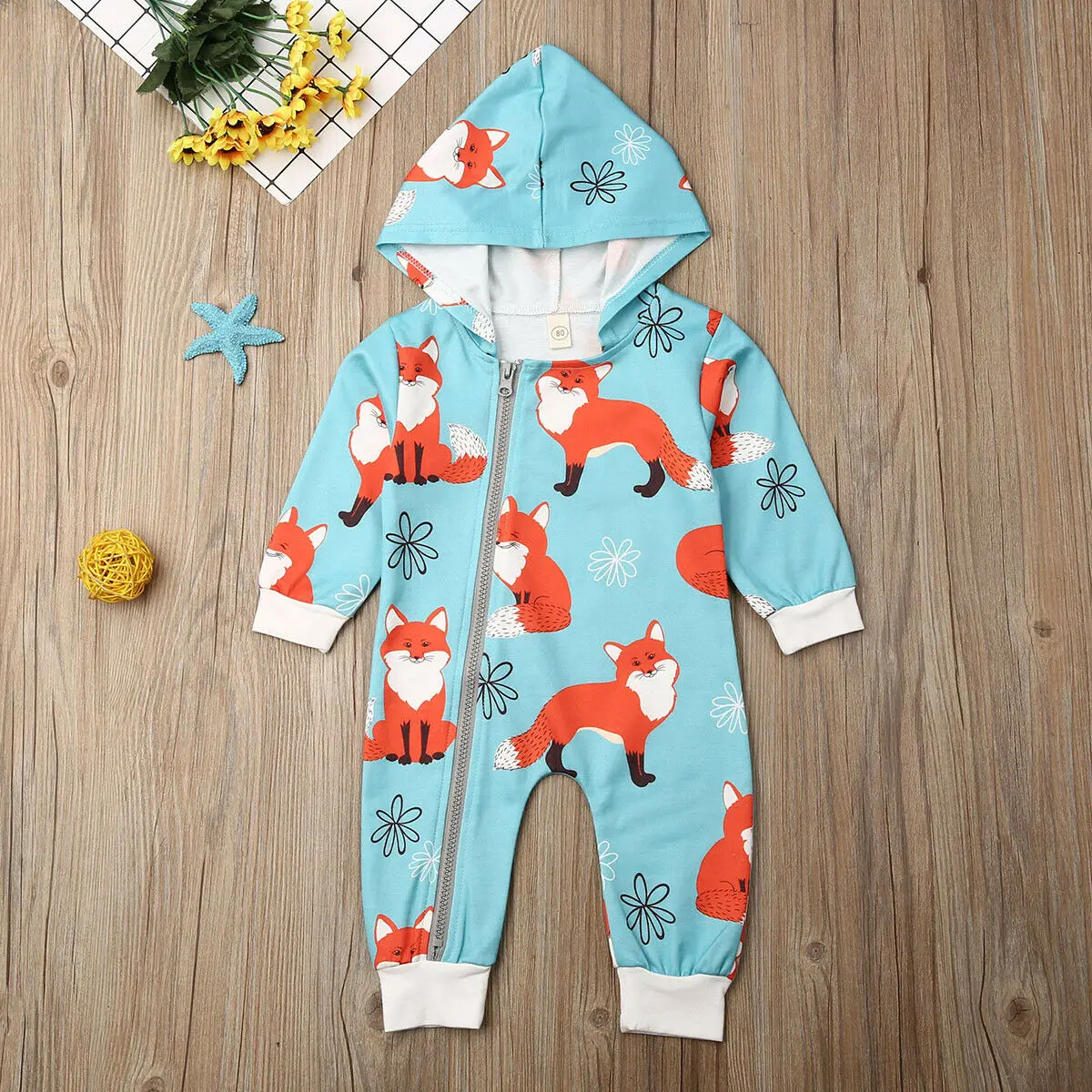 Детские комбинезоны pudcoco зимние теплые флисовые с длинным рукавом Одежда для