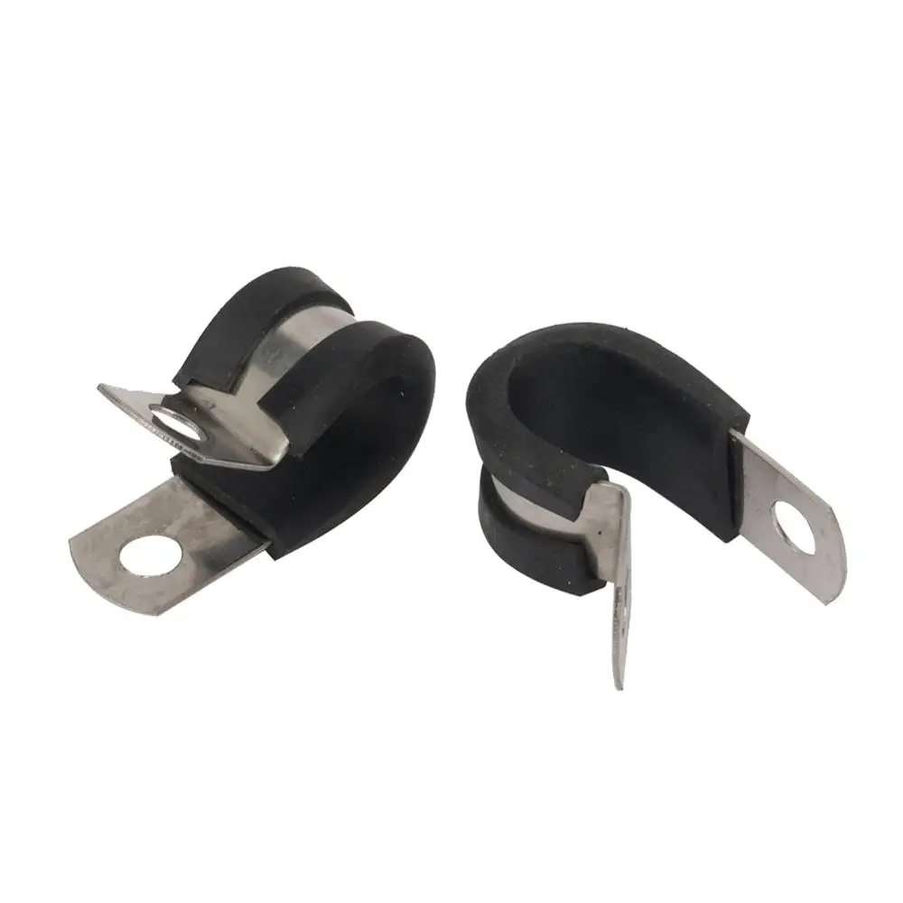 Anti-friction Pipe Fastening Buckle 9.52mm Hose Securing Clip Irrigation Water Hasps Locks Clips Misting System Tube | Дом и сад