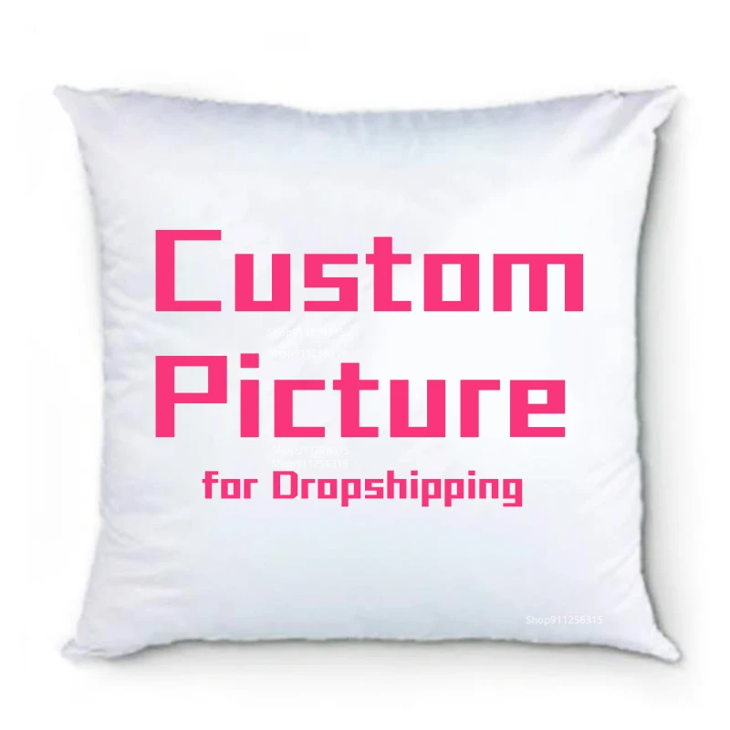 

DIY DOUBLE-SIDE Design Picture Personal Photo Wedding Photos Customize Gift Throw Pillowcase Home Cushion Cover Pillow Cover