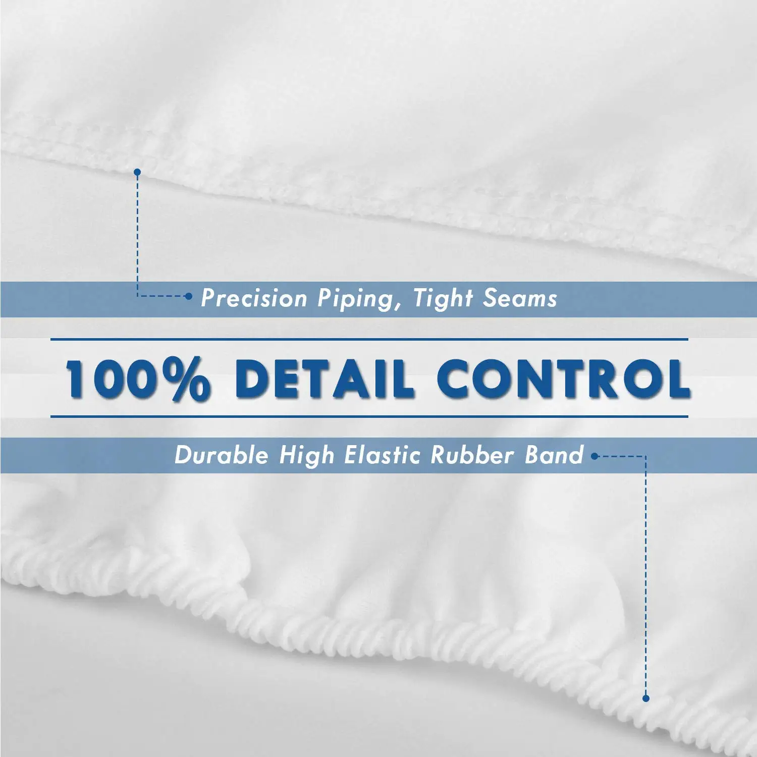 Однотонная махровая ткань водонепроницаемый чехол для кровати нескользящий