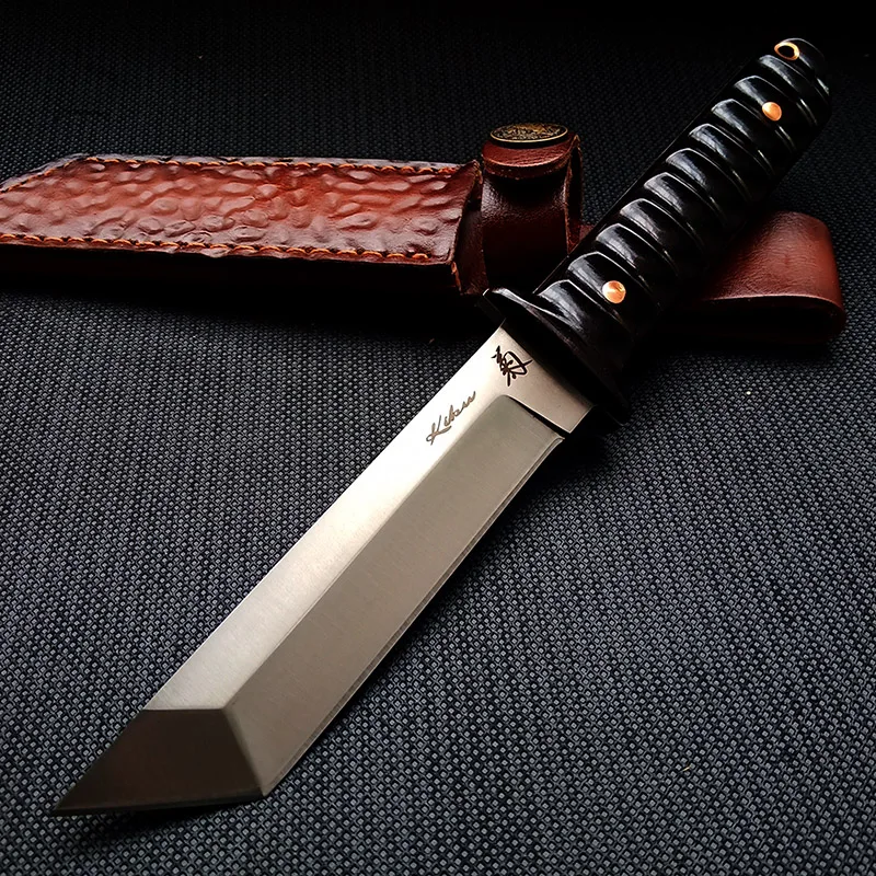 Японский высокопрочного дикий аварийный нож Дикий Нож для защиты и полевых ножей