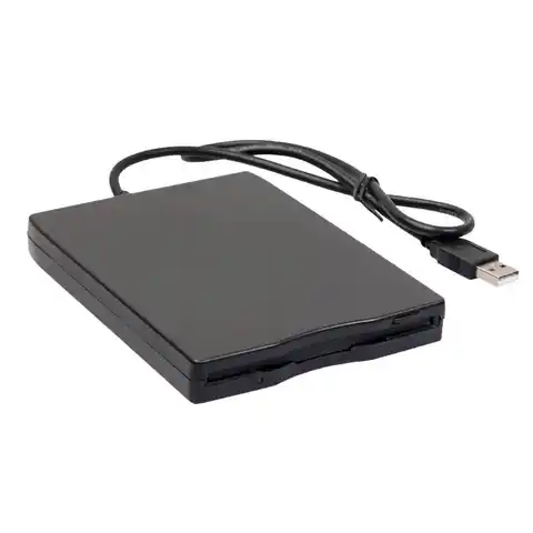 Портативный USB-накопитель FDD, 1,44 МБ, 3,5 дюйма