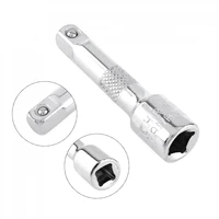 1 4 chromed steel extension bar 51mm drive ratchet wrench socket adapter power drill adapter for installation and maintenance