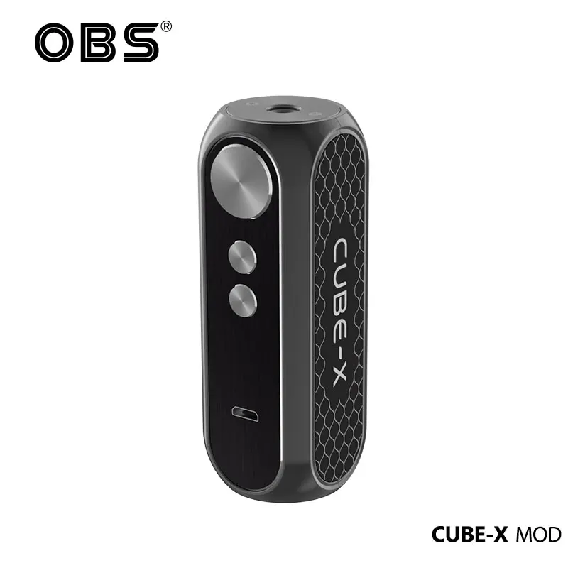 Оригинальные электронные сигареты OBS Cube X мод с одной батареей 18650 мощный вейп 80 Вт